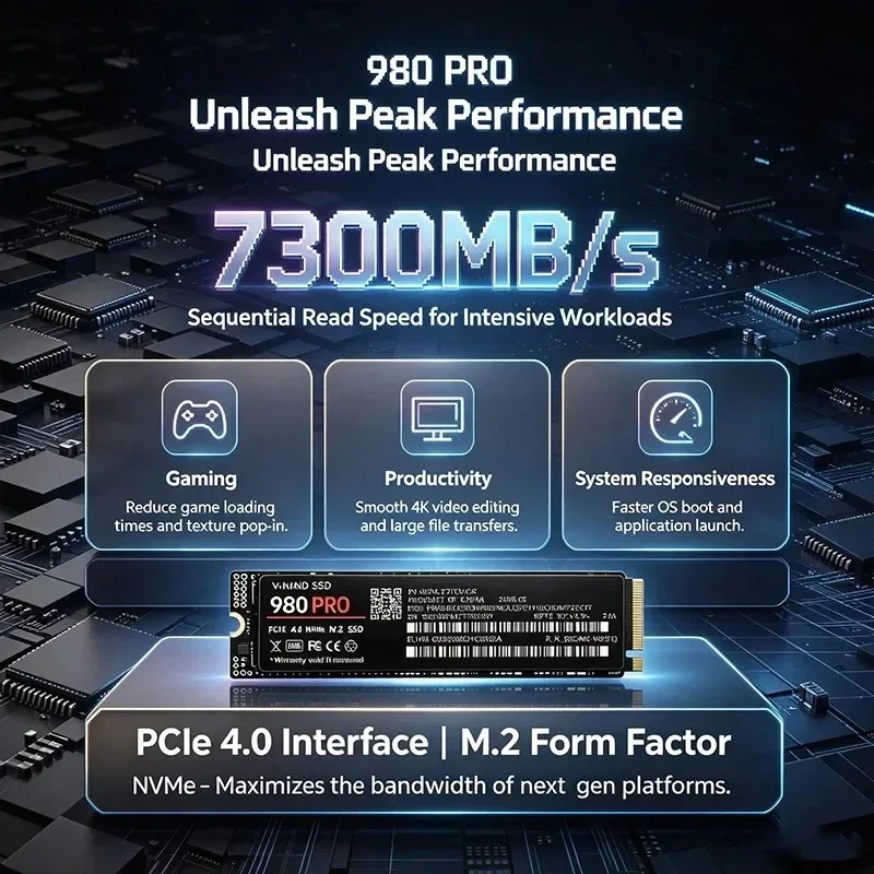 980 PRO NVMe M.2 2280 SSD, PCI - M.2 Nvme 4Tb Pcie 4.0 Ssd incelemesi ve fiyatı