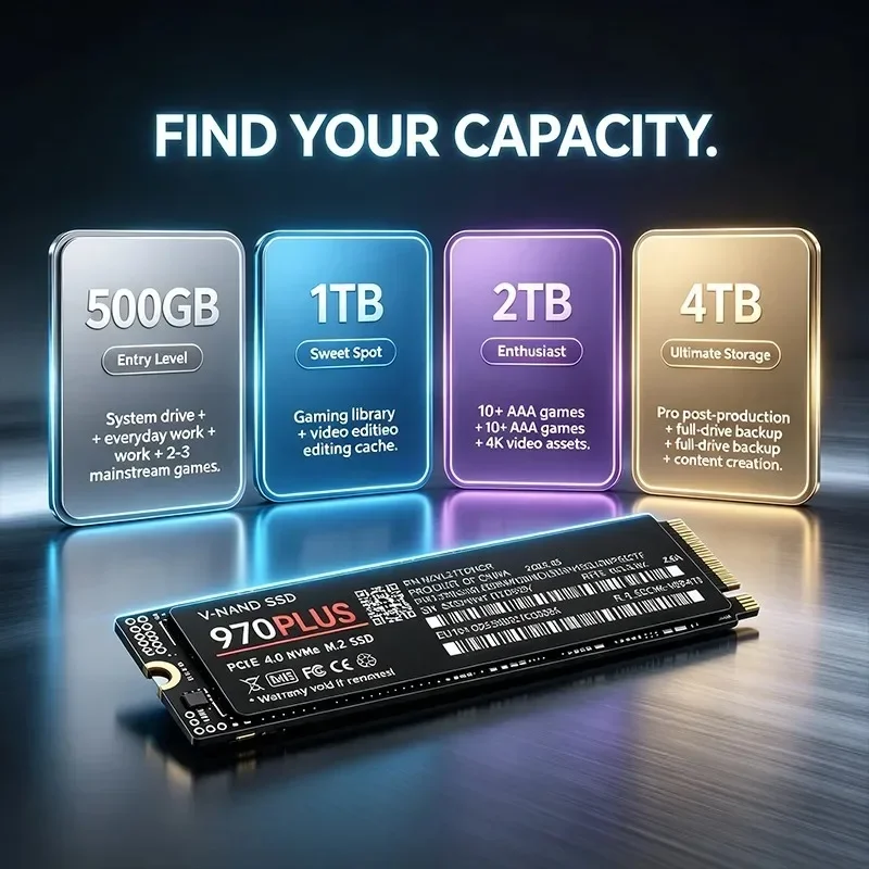 970 PRO 7300MB/s PCIe 4.0 X4 M - M.2 Nvme 4Tb Pcie 4.0 Ssd incelemesi ve fiyatı
