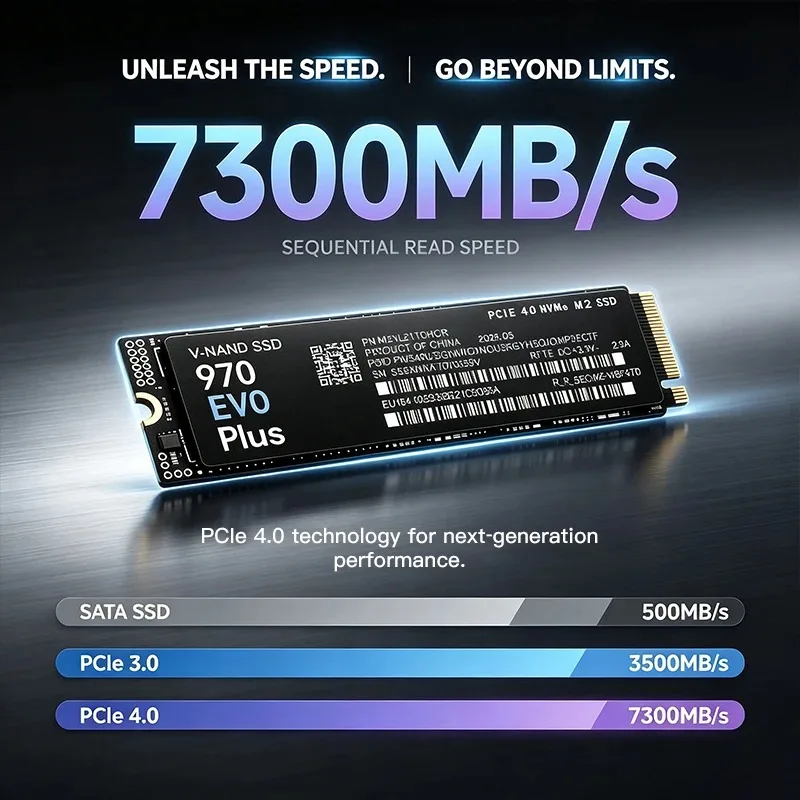 970 EVO Plus Yüksek Hızlı SSD  - M.2 Nvme 4Tb Pcie 4.0 Ssd incelemesi ve fiyatı