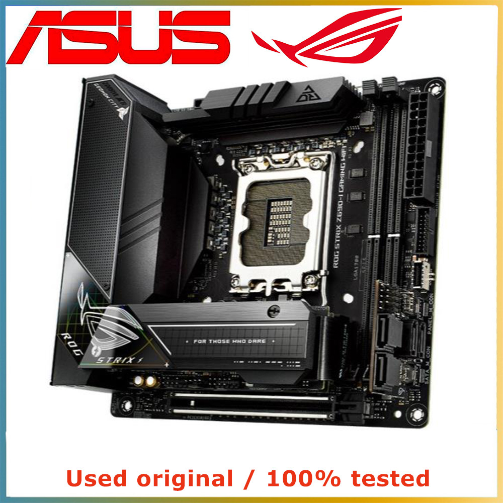 ASUS ROG STRIX Z690-I GAMING W - Lga 1700 Ddr5 Itx Motherboard incelemesi ve fiyatı
